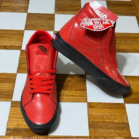 Vans Sk8-Hi Platform 2 David Bowie‎ Ziggy Stardust Sneaker Size 6 Women - Picture 1 of 11